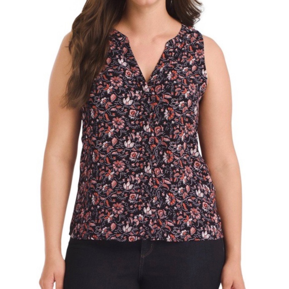 SANCTUARY CLOTHING Floral Sleeveless Top